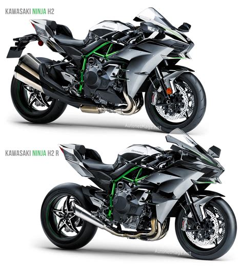 Perbedaan Kawasaki H2 Dan H2r