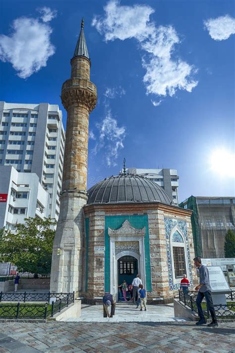 Izmir Turkey October 15 2019 Exterior View Of Yali Camii Mosque On