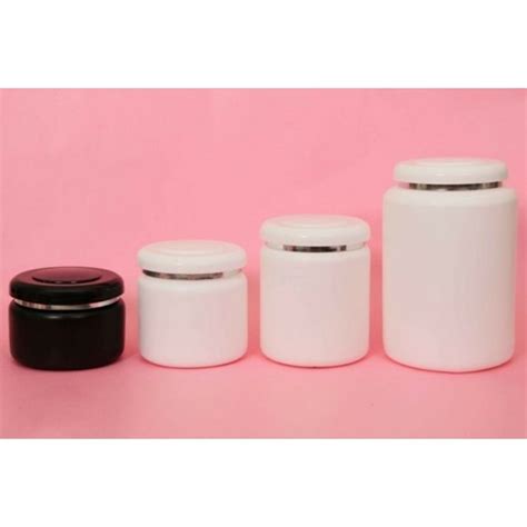 White Round Hdpe Micra Jar For Packaging At Rs 11 75 Piece In Baddi