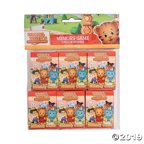 Daniel Tiger's Neighborhood Memory Game (1 Set(s)) | GlowUniverse.com