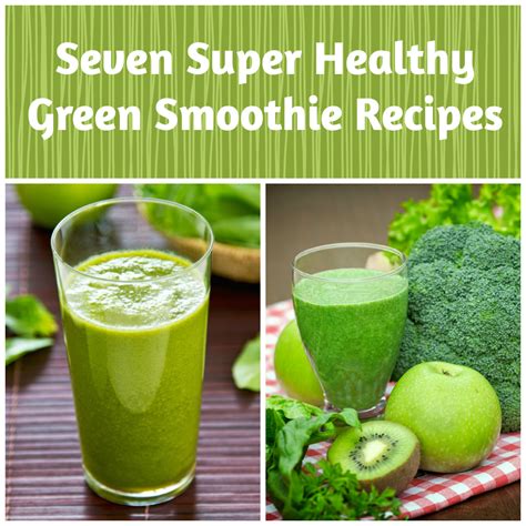 Seven Nutribullet Green Smoothies - All Nutribullet Recipes