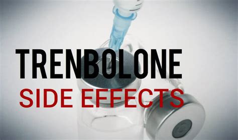 Trenbolone Significato Dosaggio Ciclo Effetti Collaterali