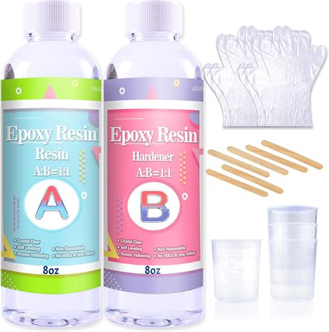 epoxy resin oz crystal clear epoxy resin  casting  ratio
