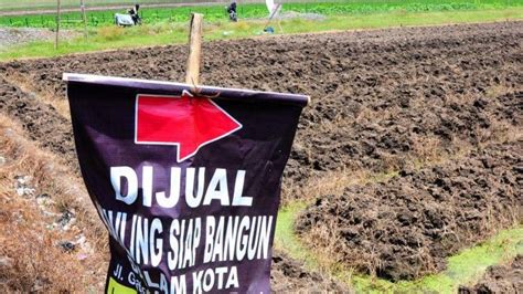 Foto Alih Fungsi Lahan Ke Properti Hingga Infrastruktur Dinilai Bisa