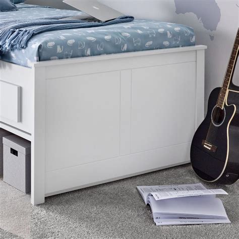 Veera White Wooden Day Bed Frame Happy Beds