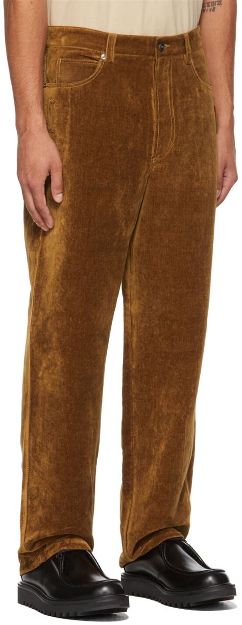 Buy Jacquemus Jacquemus Brown La Montagne Le Pantalon Velours