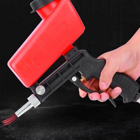 Cikonielf Mini Sableuse Machine De Sablage Pneumatique Pistolet