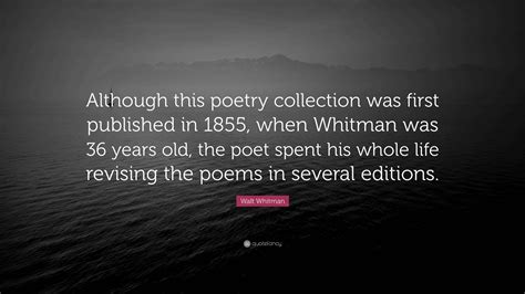 Walt Whitman Poetry 1