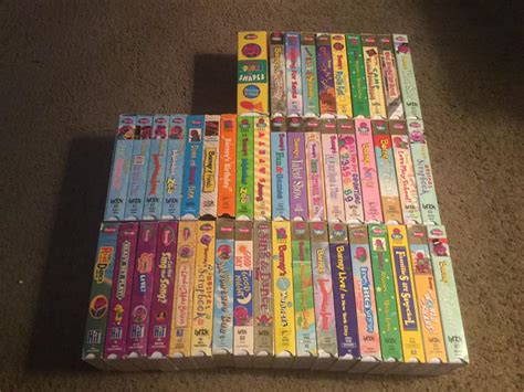 Barney Vhs Lot 27