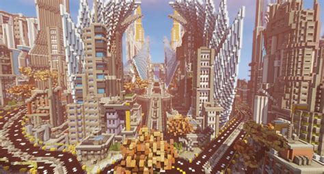 Complexcity - The ultimate futuristic city Minecraft Map