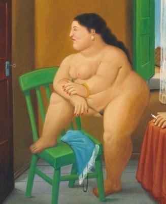 Standing Woman By Fernando Botero On Artnet