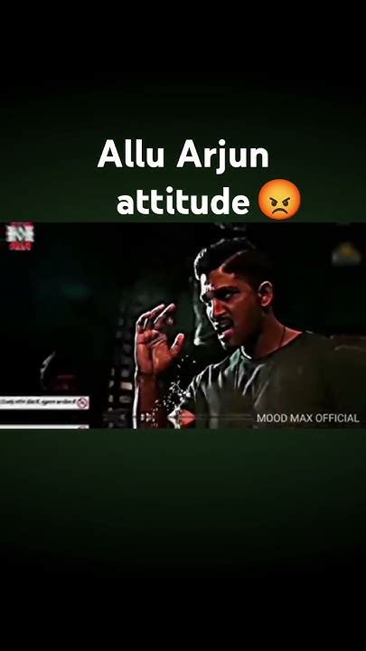 Stylish Star Allu Arjun Attitude😡🤬😡🤬 Youtube