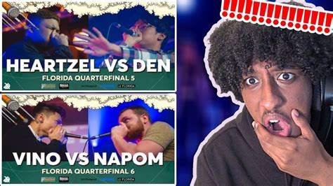 Vino Vs Napom Heartzel Vs Den Florida Beatbox Battle Yolow