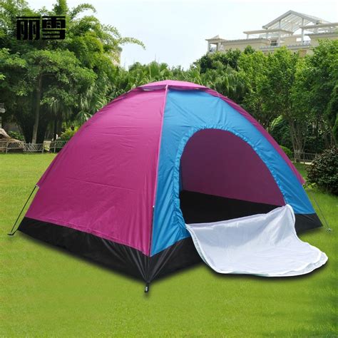 Barraca Leve 2 A 6 Pessoas Camping Tenda Acampamento Bolsa COR