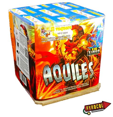 Torta Aquiles Tiros Cali Pyrocol Fireworks Polvora