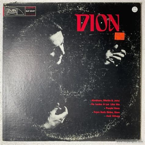 Vinyl Engine -#224 dion lp