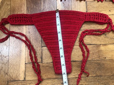 Crochet Bikini Set Sexy Swimwear Set Knitted Swimsuit Brazilian Bottom Handmade Bathing Suit