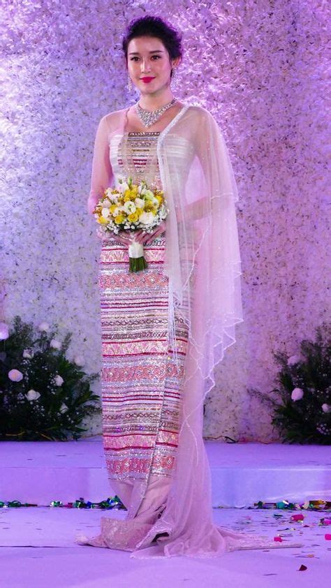 160 Myanmar wedding dress ideas | traditional dresses, myanmar traditional dress, myanmar