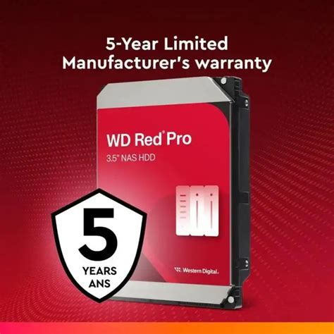 WD Red Pro Enterprise NAS Hard Drive 12TB (SATA-6G, NAS-3D, 5PK) (WD-RP-12TB-SATA-6G-NAS-3D-5PK)
