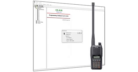 Icom IC-A16 Programming Software - Radiotronics USA