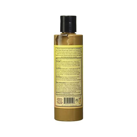 Maui Babe Browning Lotion With Coconut Oil Fluid Ounce From Hawaii
