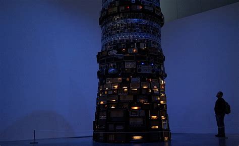 A Tower Of 800 Whispering Radios Cildo Meireles Babel At The Tate