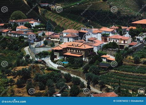charming village nestled   douro valley surrounded  vineyards