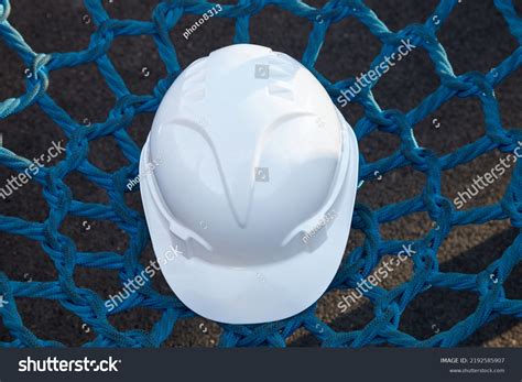 Construction Helmet On Construction Site Helmet Stock Photo 2192585907 ...