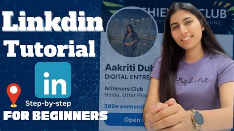 How To Create Linkdin Profile For Beginners Job Posting Lead