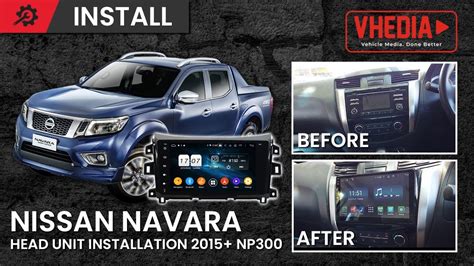 Nissan Navara Head Unit Installation 2015 NP300 YouTube