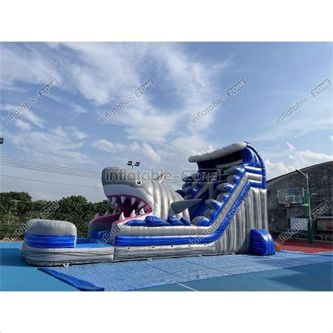 Inflatable Shark Water Slide Shark Blow Up Water Slide Shark Bounce Ho