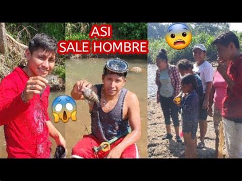 Pesca De Tilapia En El Rio Grande Con Anzuelos Y Arpon Asi Se Pesca En