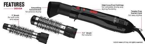 Revlon Ceramic Hot Air Styler Kit With Interchangeable Barrels