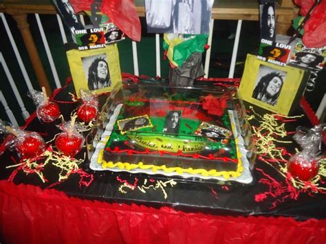 Bob Marley Birthday Party Ideas Photo 8 Of 17 Bob Marley Birthday