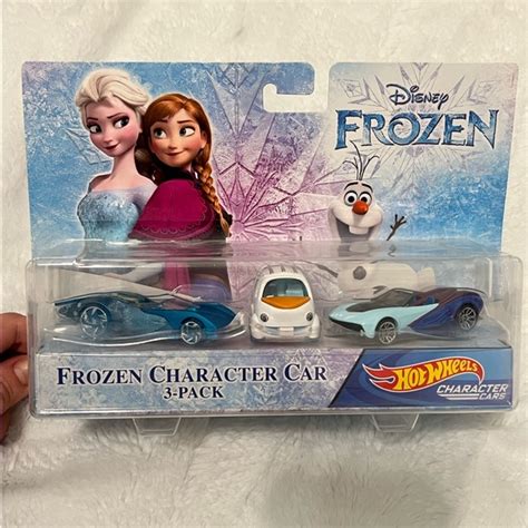 Mattel Toys Nwt Disneys Frozen Hot Wheels Poshmark