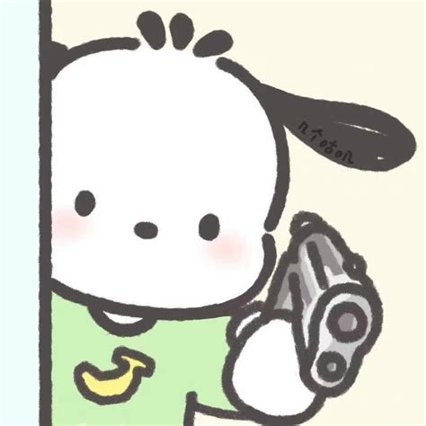 Pochacco 💗 in 2022 | Hello kitty art, Overlays picsart, Cute icons ...