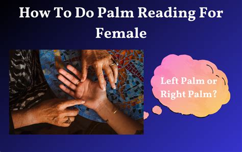 How To Do Palm Reading For Female - Female Palmistry, Left Or Right ...