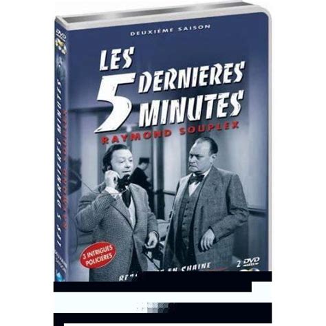 DVD Les 5 Dernieres Minutes R Souplex Saison Cdiscount DVD