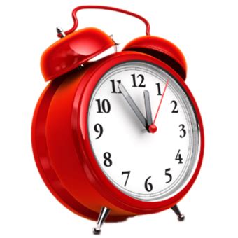 Красный будильник шаблон ПНГ на Прозрачном Фоне • Скачать PNG Красный ...