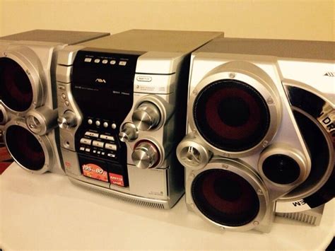 Aiwa Jax N5 Hifi Stereo Mp3 Cd Sound System Boom Blaster Retro 90s