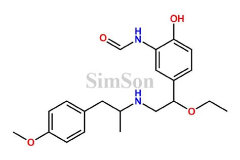 Formoterol Ethyl Ether Impurity CAS No NA Simson Pharma Limited