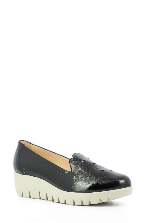 Wonders Womens C 33245 Wedge Loafer Editorialist
