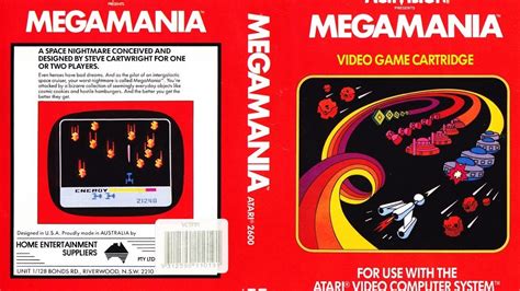 Megamania Atari 2600 1982 Game Play Youtube