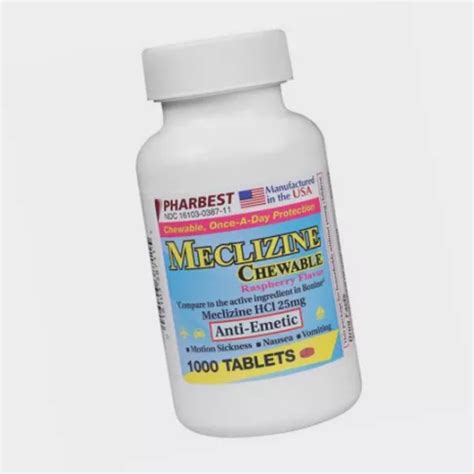 Meclizine hcl 25mg tabs - ACH