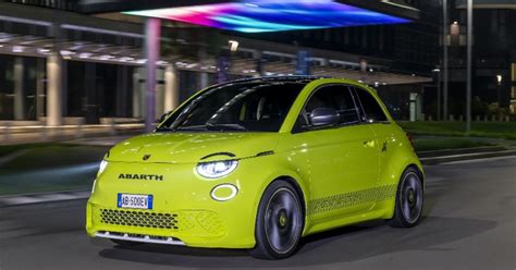 Fiat Subbrand Abarth Goes Full Electric With 500e Hot Hatch