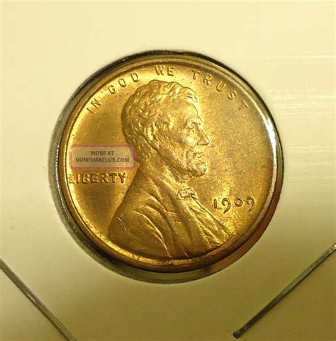 Vdb Lincoln Cent Au To Unc Mostly Red But May Be Considered