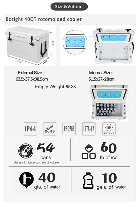 Buy Wholesale China Oem High Quality 40qt Ice Chest Cooler Box With