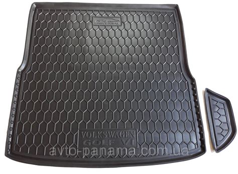Полиуретановый Коврик в Багажник Volkswagen Golf VI (Фольксваген Гольф ...