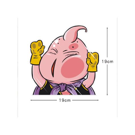 Goku Buu Vegeta Piccolo Cute Car Stickers