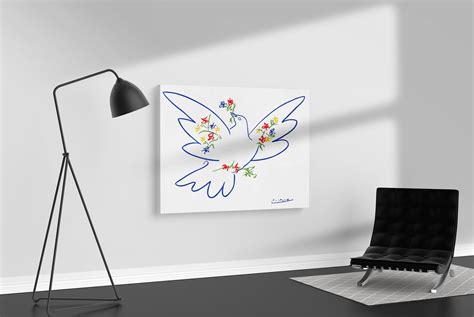 Dove Of Peace 1949 Canvas Wall Art Wall Décor By Pablo Picasso